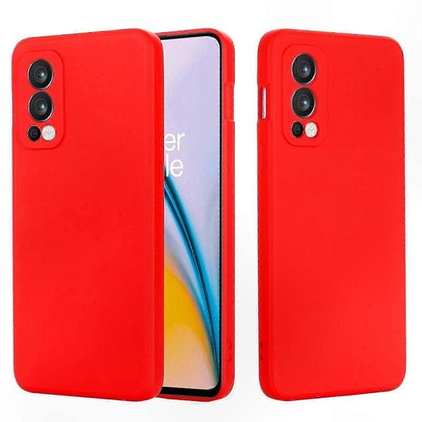 Solid Color Silicone Case for 5G Smartphones, Shockproof and Full Coverage Protection for Compatible Models
