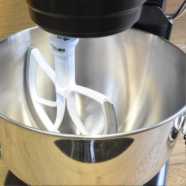 Flex Edge -vatkain, litteä vispilä, jossa silikonireuna, varaosat KitchenAid 6qt B -malliin