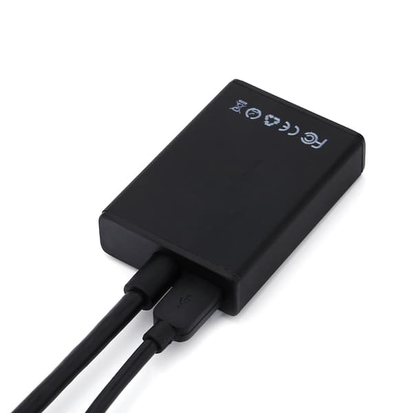 1080P HD VGA til HDMI Audio Video Kabel Adapter Konverter med USB-kabel til PC Computer