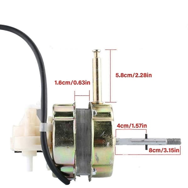 Universalmotor til gulvventilator med energieffektiv motor