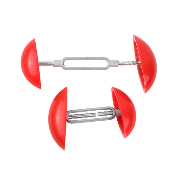 1 Pair Shoe Size Shaper Extender Width Stretcher Adjustable Red