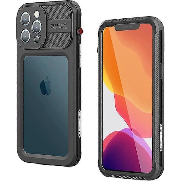 Designed for iPhone 13 Pro Max Case IP68 Waterproof Phone Case Dustproof Shockproof and Screen Protector Underwater Protective Front and Back