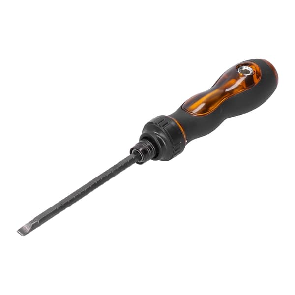 Screwdriver Ratchet Slotted Phillips Double-Ended Retractable Magnetic Screwdriver Fastening Tool