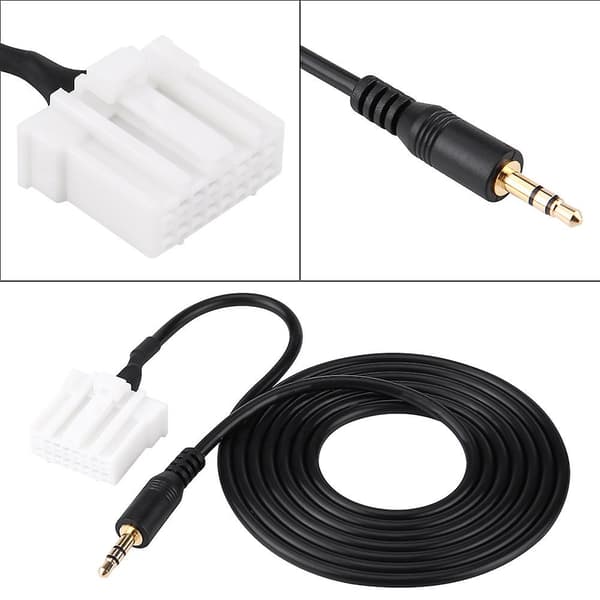 3,5 mm Jack Aux-kabeladapter för Mazda 2/3/5/6 (2006-2013) CD-gränssnitt