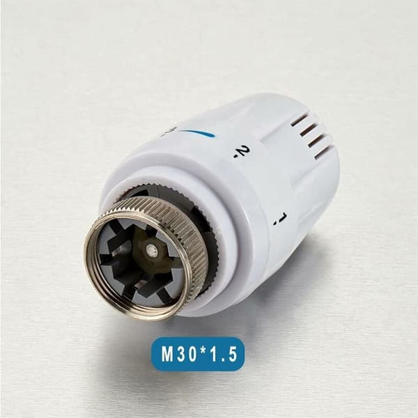 Termostatisk radiatorventil, M30 x 1,5 termostathode radiatorventil termostatventil erstatningshode radiatorventil for hjemmekontor