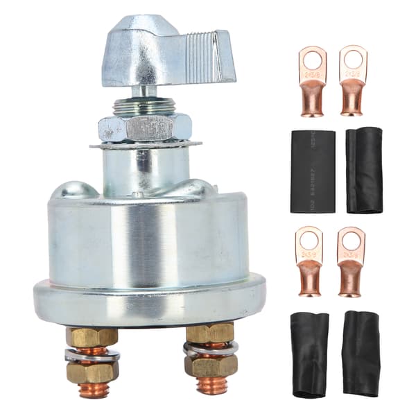 Battery Disconnect Switch with Knob for Trucks, Yachts, SUVs, RVs