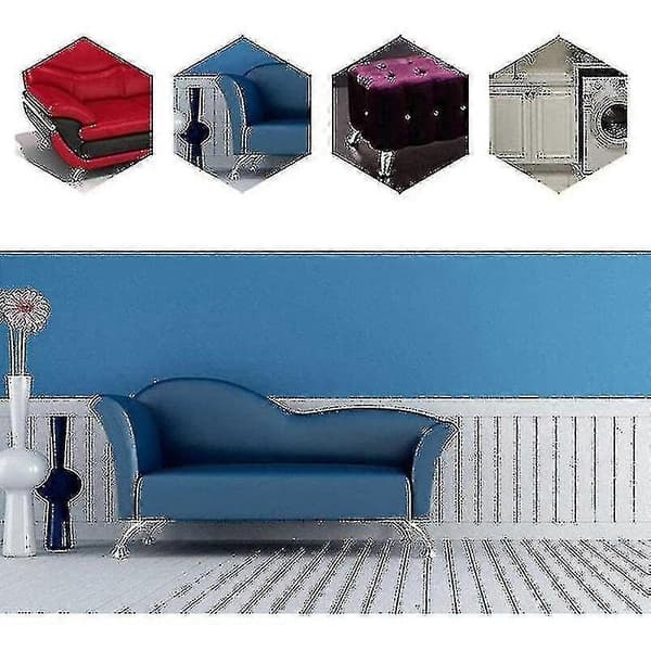 Tykk sofaben i rustfritt stål, møbelben, kromben, møbelskapssengsofaben, for sofaer, stoler, krakker, skap, 4 stk.