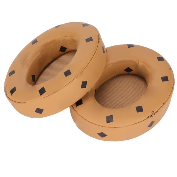 Replacement Ear Pads Professional Protein Leather Memory Foam Ear Cushion for Monster Studio2.0 Wireless Headphones