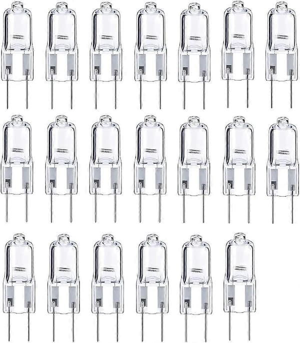 10x G6.35 20W dimbara halogenlampor 12V varmvit 2700K-FX-