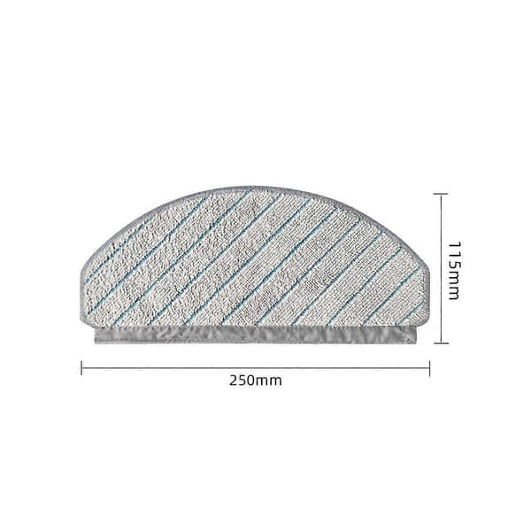 Vacuum Cleaner Mop Pad Dust Bag Replacement Accessories for Deebot T10/T10 Plus Robot Vacuum Cleaner