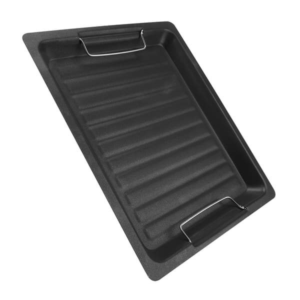 Non-stick grillpanne i rustfritt stål, stekepanne, grillplate, kjøkkenutstyr