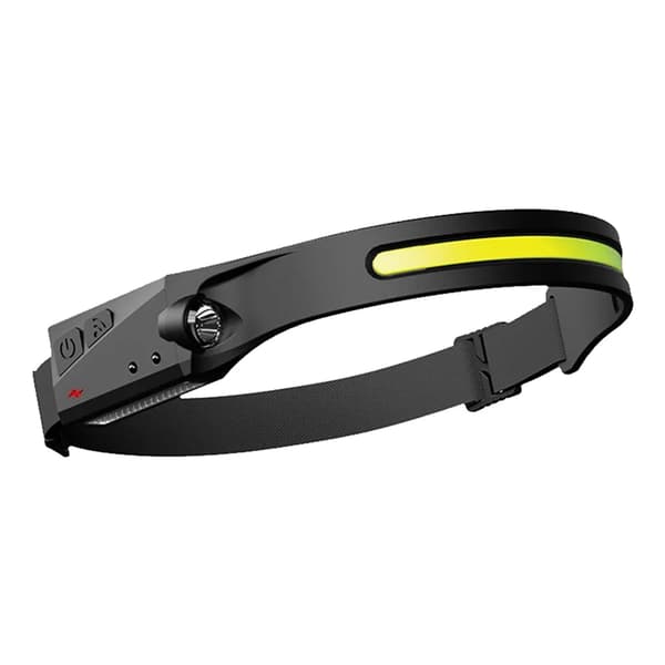 LED COB-anturiotsalamppu USB-ladattava vedenpitävä