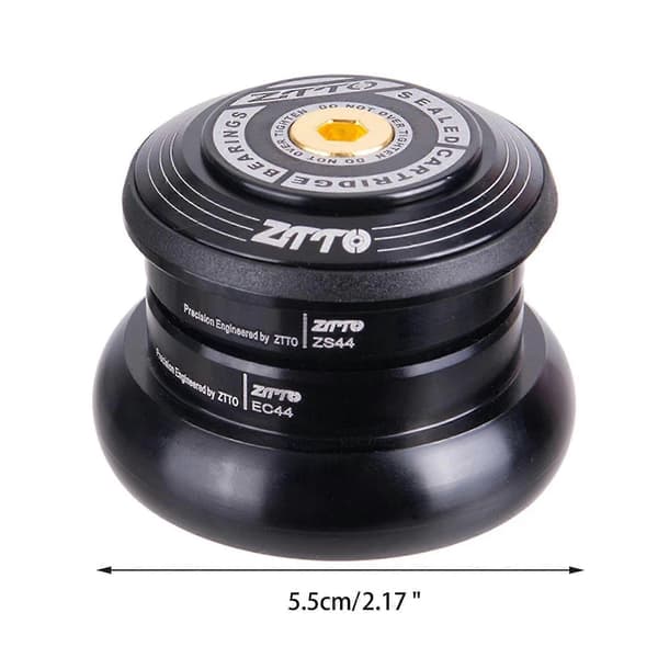 Zs44 Ec44 Cnc 1 1/8 \"-1/2 \" Lige Rørramme Til Konisk Rørgaffel 1.5 Adapter
