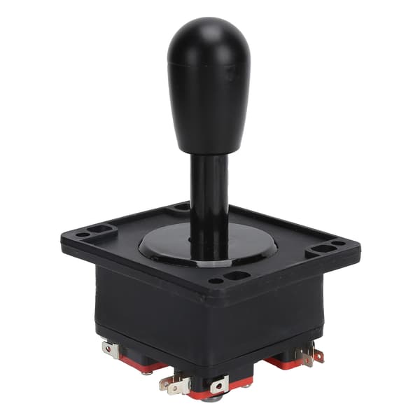 Arkadespill DIY-sett Joystick-tilbehør med USB-koderkortadapter for PC-spill Svart
