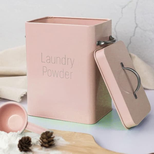 Laundry Set Bucket Can Be Filled With A Small Bucket To Prevent Moisture