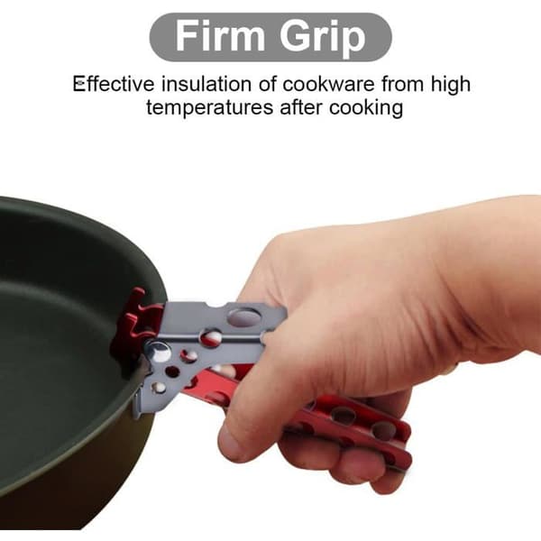 Camping Pot Tongs, Anti-Scalding Pouring Aid, for Home and Utensils