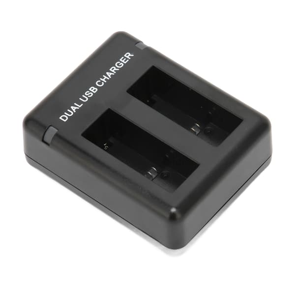 Dobbelt batterioplader til kamera Multifunktionel hurtig USB-batterioplader til AHDBT-501 601 701 801