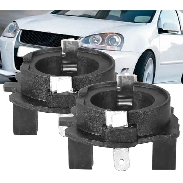Par H7 LED-frontlys konverteringssett lampeholdere adapter for Golf MK5