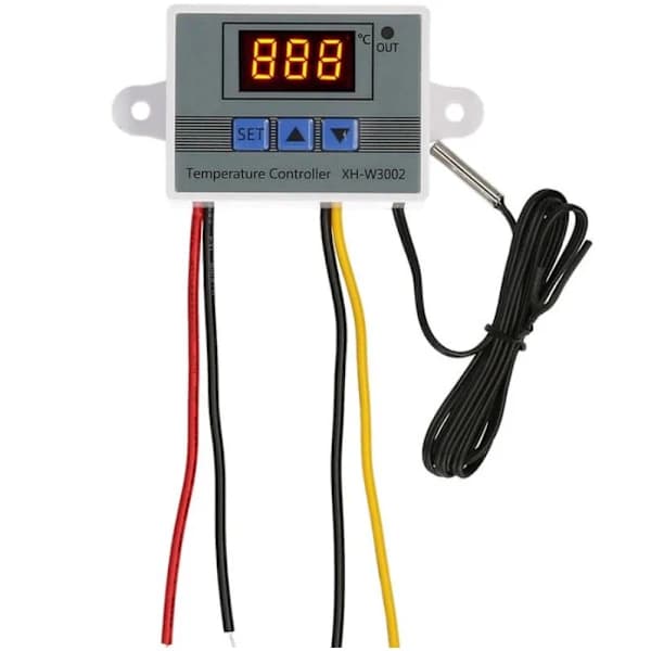 Thermostat and Temperature Programmer Intelligent Temperature Control Switch XH-W3002, 12V 120W