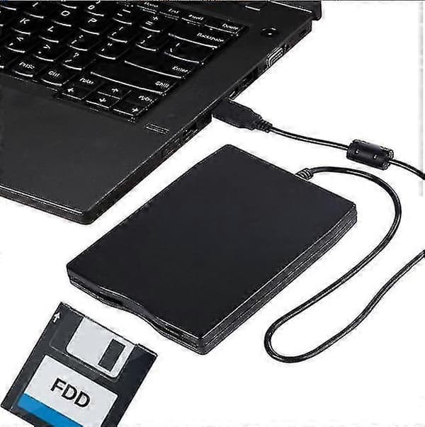 USB-diskettedrev, Eksternt USB-diskettedrev 1,44 Mb Slankt Plug And Play FDD-drev til PC Windows