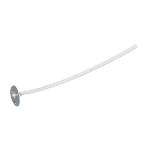 100 Pcs 8cm/3.15in Cotton Wick Pre-waxed Candle Core Extra White for DIY Scented Candles