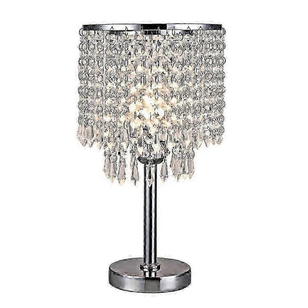 Krystallglass Bordlampe Nattbordslamper 220V