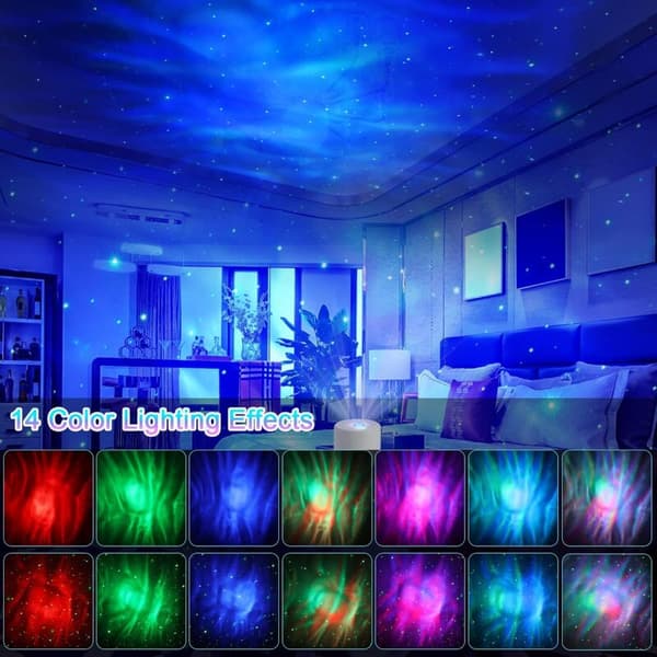 Starry Sky Projector with Remote Control for Bedroom Decoration, Children and Adults