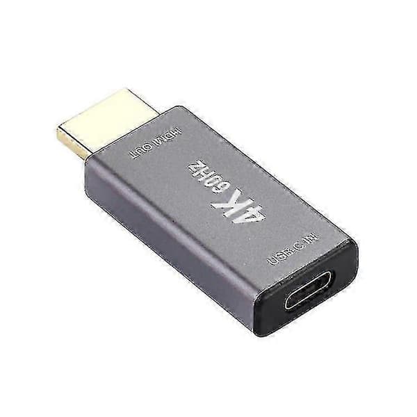 Usb3.1typec hunn til Hdmi hann Hd-adapter 4k@60hz Usb C hunn til Hdmi-adapter