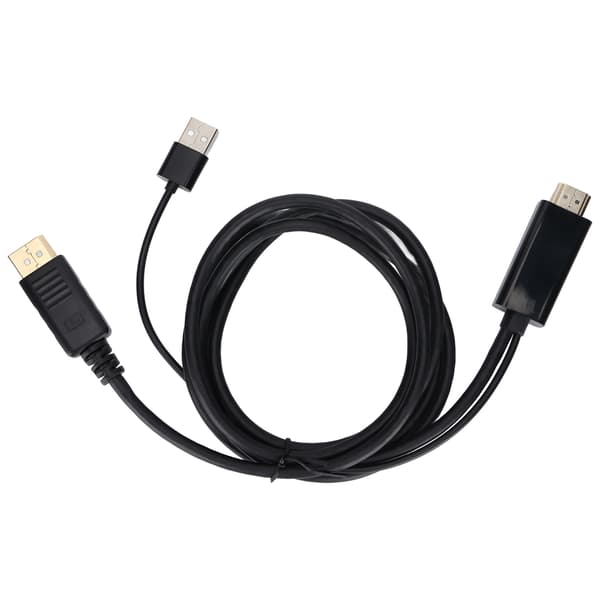 HD Multimedia Interface til Displayport-konverterkabel 4K han til hun forlængerkabel til PS4 PC
