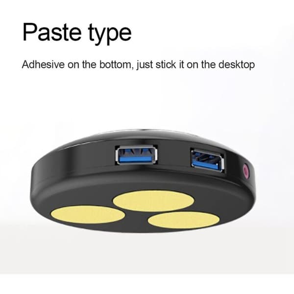 PC Power Switch, Portable Desktop Computer Switch with PC Extension Cable, Reset for Home Office, Internet Bar-A