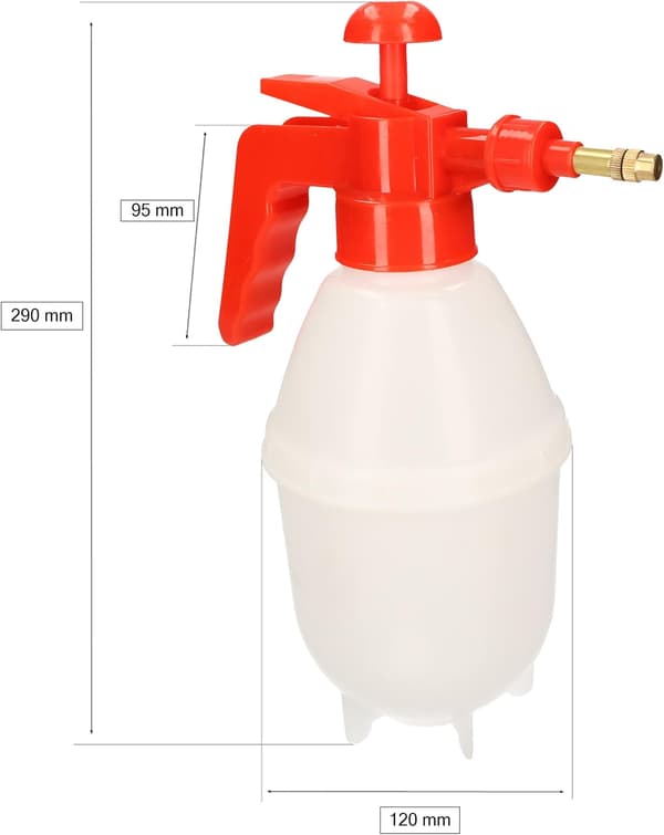 0,8L tryksprøjte med justerbar dyse til sprøjtning af pla DXGHC