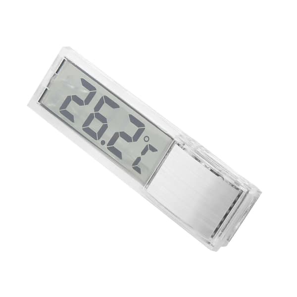 LCD Digital Aquarium Thermometer 3D Electronic Transparent Water Temperature Measurement