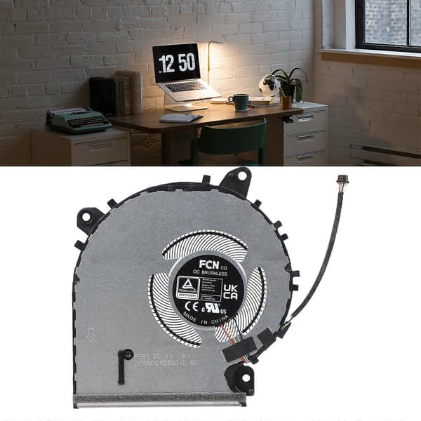 Reservedele til bærbar CPU-køleventilator til ASUSVivoBook15 X515MA Notebook-ventilator