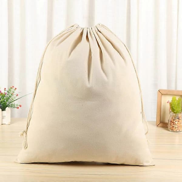 2-pack Extra Large Heavy Duty Cotton Canvas Laundry Bags Versatile Use