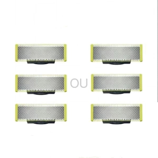 Kompatible elektriske barbermaskiner i rustfrit stål (Model QP250/50)+6 stk 6 stk[CO]