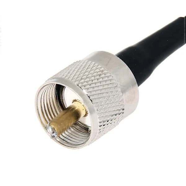 5M RG58 PL259 UHF til SO239 Stik til Bilradio Mobilantennebeslag Kabel