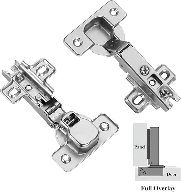 Partial Overlay Kitchen Cabinet Hinge, 110° Opening Angle Cabinet Door Hinge Kitchen Cabinet Door Hinge