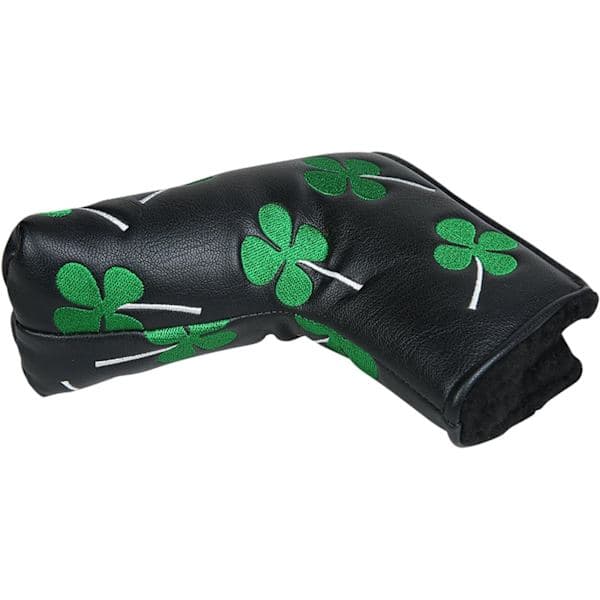 Sport Hvit Grønn Shamrock Lykkekløver Putter Headcover Fire-FA-