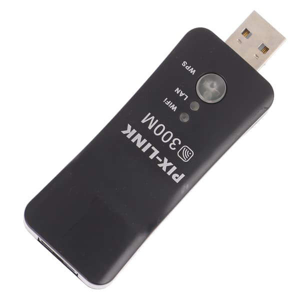 Trådlös LAN-adapter WiFi-dongel RJ-45 Ethernet-kabel