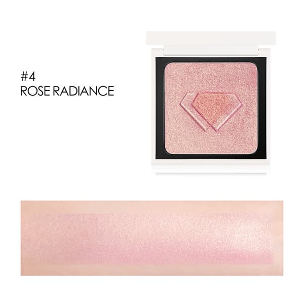 Professionelt Highlighterpudder Ansigtskontur Brightener Ansigts Skønhed Makeuppudder#4