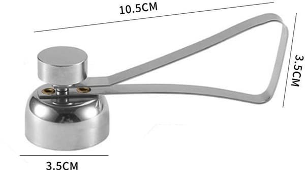 Stainless Steel Egg Topper - Egg Opener - Kitchen Gadget for Raw or Soft Boiled Eggs - Dishwasher Safe