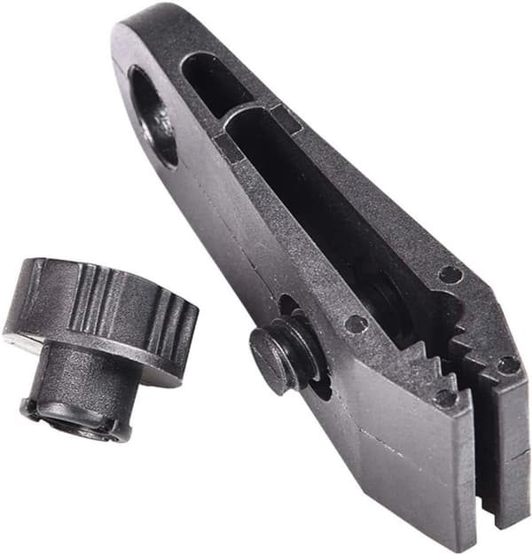 Tarp Clips & Bungee Cords 10-pack – Heavy Duty, for Tents/Banners (Black)