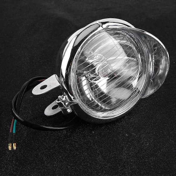 Motorcycle Universal DC 12V Retro Fog Light Headlight Lamp db