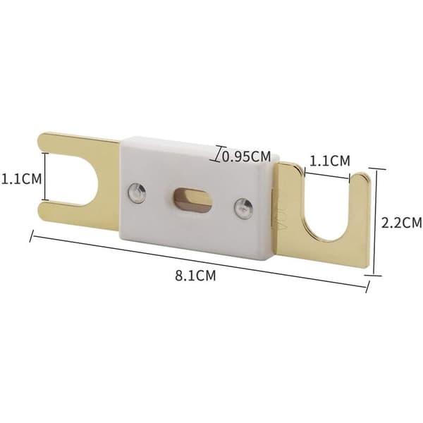 DC 32V M10 Plated ANL Fuse or for Car Audio Amplifier High Amperage 400 Amp