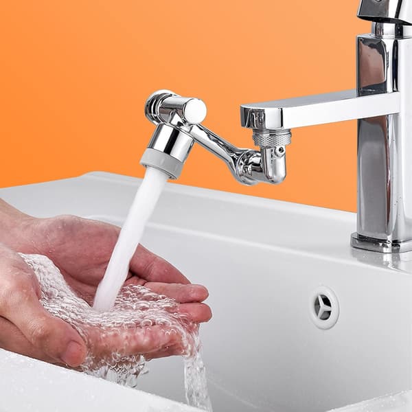 1080° Swivel Faucet Aerator, Kitchen Faucet Sprayer with 2 Spray Modes