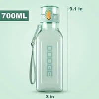 700 ml urheiluvesipullo, tiivis ja BPA-vapaa (vihreä)