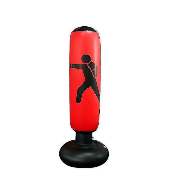 160 cm Inflatable Punching Bag Red 160cm Red 160cm