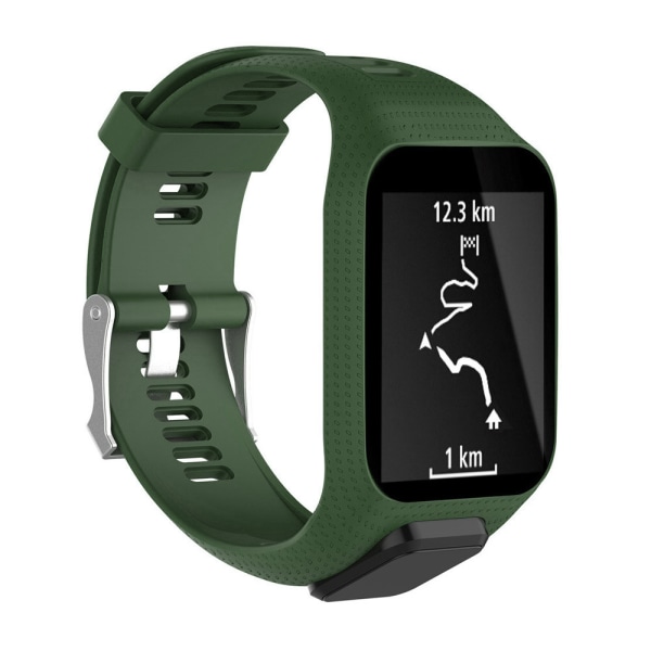 Ohp Tomtom Spark Runner 2/3 Gummiarmbånd Golfer2 Adventunrer Armbånd (Sort) Option A