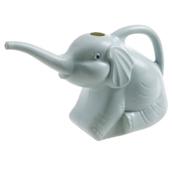 Vandkande formet som en elefant til vanding af haveblomster og planter Blå Blå