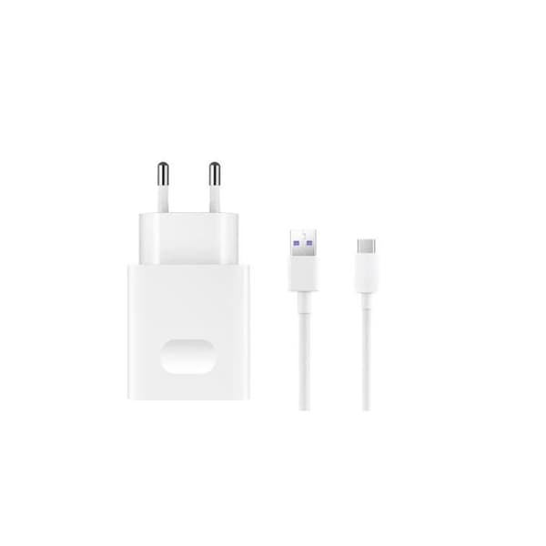 Väggladdare - HUAWEI - AP81 - 5A - Vit - USB Typ-C[DB] Blå, Vit, Lila Blue, White, Purple